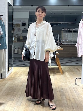 Aoさん（レディース・161cm）の春コーディネート