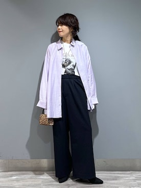 Aoさん（レディース・161cm）の秋コーディネート