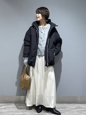 「アイテム（ブルゾン）」を使った、Aoさん（レディース・161cm・30代）の秋コーディネート