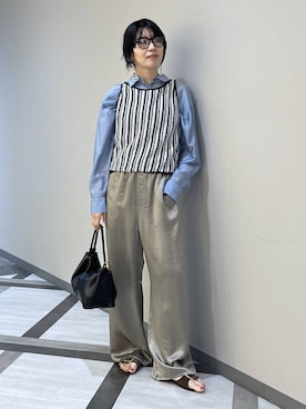 Aoさん(レディース・161cm)の夏コーディネート