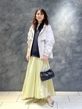 「アイテム（スウェット）」を使った、Aoさん（レディース・161cm・30代）の冬コーディネート