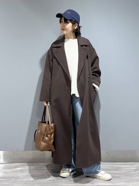 「A part by（アパートバイ）のアイテム」を使った、Aoさん（レディース・161cm）の秋コーディネート