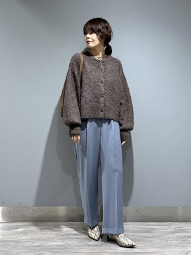 「SNAP_apart by lowrys」｜Aoさん（レディース・161cm）の秋コーディネート