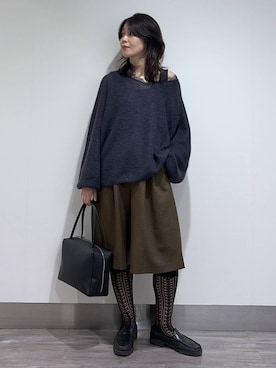 Aoさん(レディース・161cm)の秋コーディネート