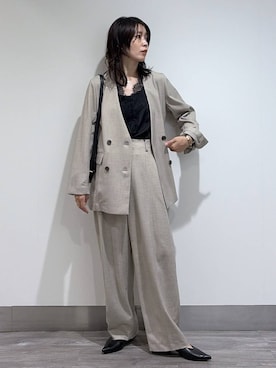 Aoさん（レディース・161cm）の秋コーディネート