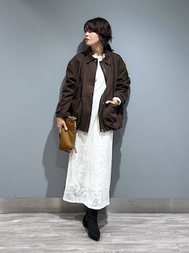 Aoさん(レディース・161cm)の秋コーディネート