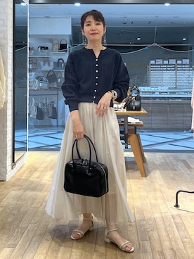 「apart by lowrys」｜Aoさん（レディース・161cm）の春コーディネート