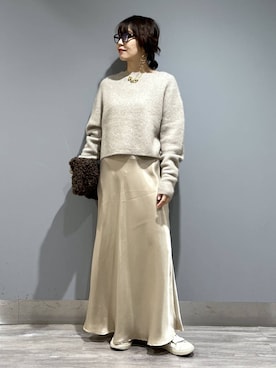 「アイテム（ハンドバッグ）」を使った、Aoさん（レディース・161cm・30代）の秋コーディネート