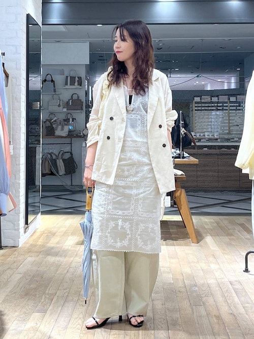 Drawer エンブロリダリーキャミワンピース A part by ワンピース エンブロイダリーキャミワンピース : ZOZOTOWN