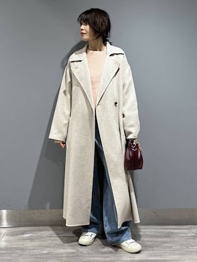 「apart by lowrys」｜「アイテム（ジャケット/アウター）」を使った、Aoさん（レディース・161cm）の冬コーディネート