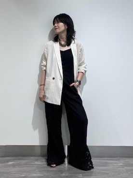 Aoさん（レディース・161cm）の夏コーディネート