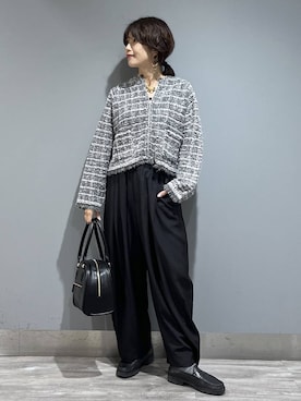 「SNAP_apart by lowrys」｜Aoさん（レディース・161cm）の秋コーディネート