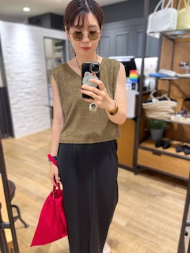 Aoさん（レディース・161cm）の夏コーディネート