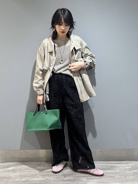 Aoさん（レディース・161cm）の春コーディネート