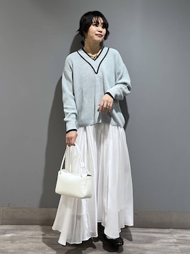 Aoさん（レディース・161cm）の冬コーディネート