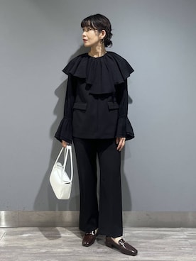 Aoさん（レディース・161cm）の冬コーディネート