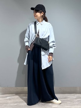 「アイテム（ワンピース/ドレス）」を使った、Aoさん（レディース・161cm・30代）の秋コーディネート