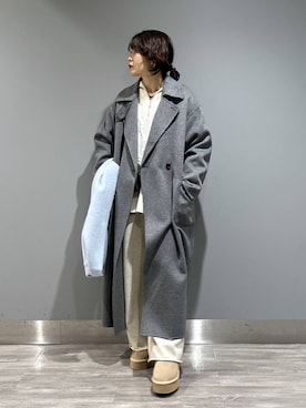 「SNAP_apart by lowrys」｜「アイテム（ジャケット/アウター）」を使った、Aoさん（レディース・161cm）の秋コーディネート