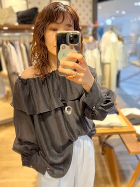 「apart by lowrys」｜Aoさん（レディース・161cm）の春コーディネート