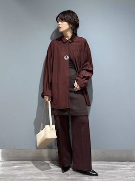 Aoさん（レディース・161cm）の秋コーディネート