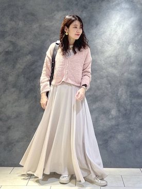 Aoさん（レディース・161cm）の春コーディネート