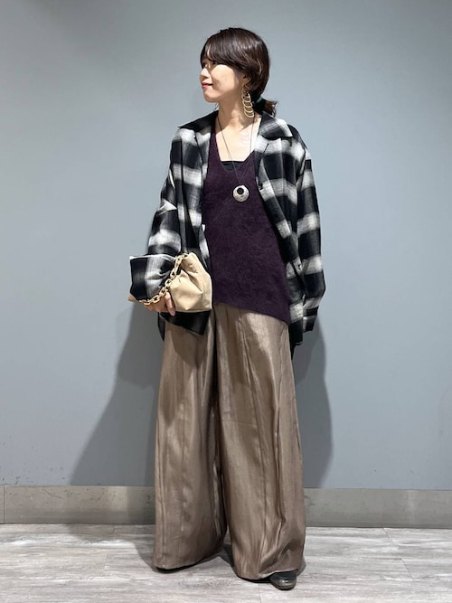 【10/13まで限定価格】チェックシャツ/アパートバイローリーズ A part by｜オンブレチェックシャツ | Rakuten Fashion(楽天
