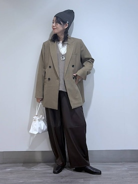 Aoさん(レディース・161cm)の秋コーディネート