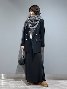 「アイテム（テーラードジャケット）」を使った、Aoさん（レディース・161cm・30代）の秋コーディネート