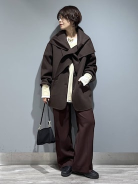 「SNAP_apart by lowrys」｜Aoさん（レディース・161cm）の秋コーディネート