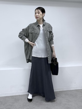 「アイテム（ハンドバッグ）」を使った、TOMOMIさん（レディース・160cm・40代）の秋コーディネート