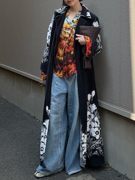 「yae（ヤエ）のアイテム」を使った、shizuka_yamazaki__さん（レディース・168cm）の春コーディネート