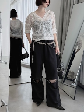 shizuka_yamazaki__さん（レディース・168cm）の春コーディネート