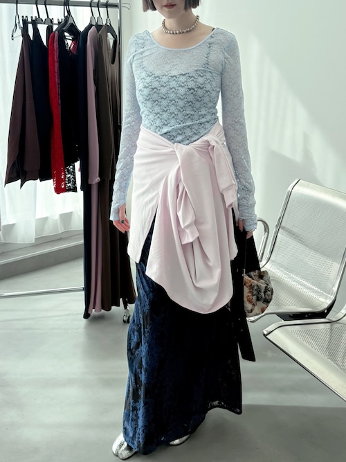 Sheer opal skirt / シアーオパールスカート（スカート）｜yae（ヤエ