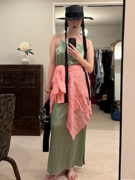 「yae（ヤエ）のアイテム」を使った、shizuka_yamazaki__さん（レディース・168cm）の夏コーディネート