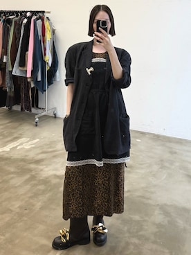 「yae（ヤエ）のアイテム」を使った、shizuka_yamazaki__さん（レディース・168cm）の秋コーディネート