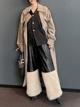 shizuka_yamazaki__さん（レディース・168cm）の冬コーディネート