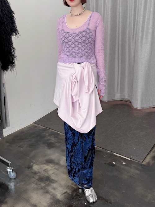 Sheer opal skirt / シアーオパールスカート（スカート）｜yae（ヤエ