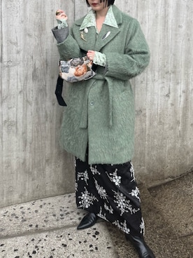 shizuka_yamazaki__さん（レディース・168cm）の冬コーディネート