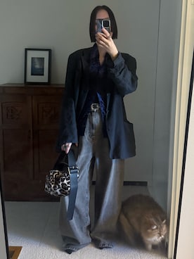 shizuka_yamazaki__さん（レディース・168cm）の冬コーディネート