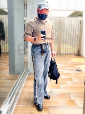 diesel キャップ　newjeans着用 ディーゼル DIESEL DIESEL KIDS ベースボールキャップ FRENDIL