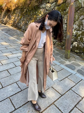 「Ameri（アメリ）のアイテム」を使った、shocoさん（レディース・168cm）の夏コーディネート