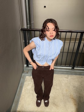 02_mntさん（レディース・161cm）の夏コーディネート