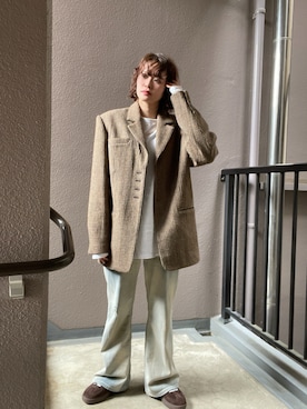 02_mntさん(レディース・161cm)の春コーディネート