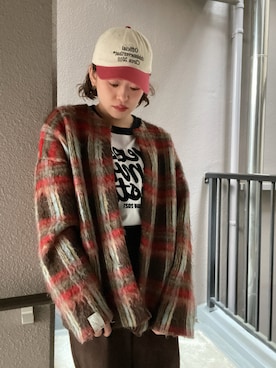 「thisisneverthat（ディスイズネバーザット）のアイテム」を使った、02_mntさん（レディース・161cm）の春コーディネート