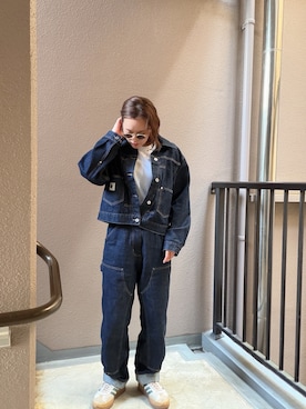 02_mntさん（レディース・161cm）の春コーディネート