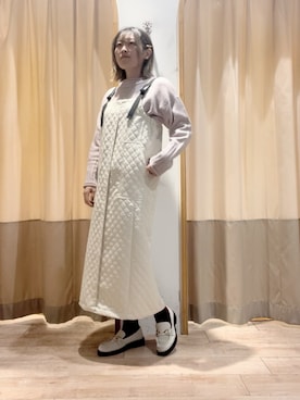 ameさん(レディース・160cm)の冬コーディネート