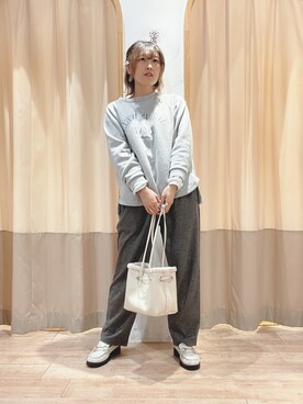 ameさん（レディース・160cm）の冬コーディネート