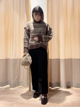 ameさん(レディース・160cm)の秋コーディネート