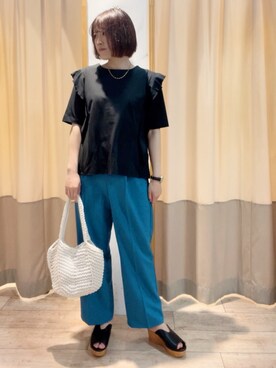 ameさん(レディース・160cm)の春コーディネート