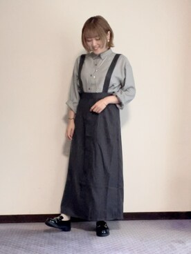 ameさん(レディース・160cm)の秋コーディネート